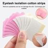 40Pcs Disposable Cotton Eyelashes Patch Sticker For Removing Eyelashes Eyeshadow Shields Eye Pads Patch Eyelash Extension Makeup