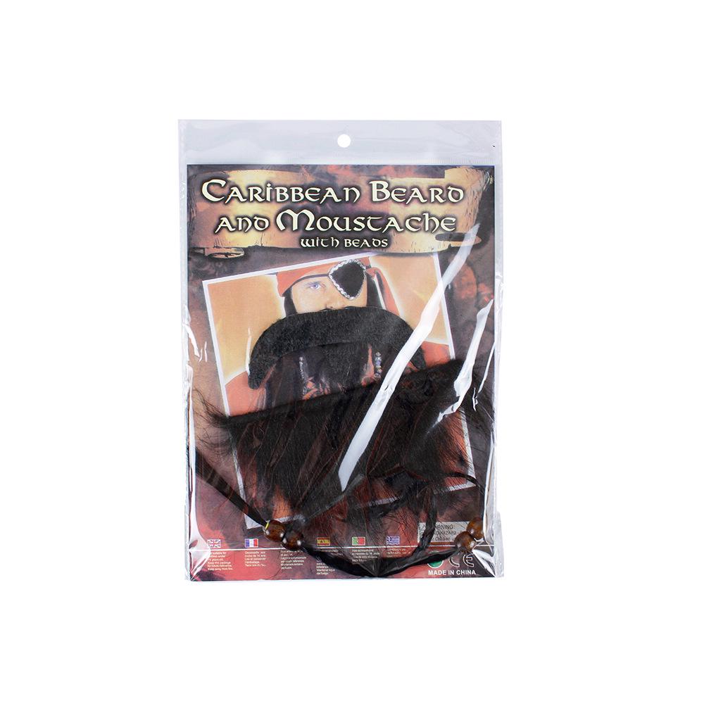 Halloween Barba și Mustață Falsă cu Opt Personaje Recuzită de Petrecere