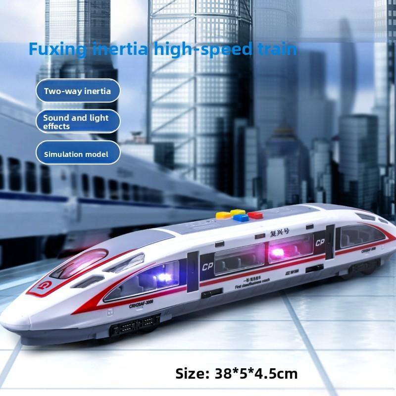 Fuxing Train Inertia Model Toy With Lights And Music For Kids Educational Play