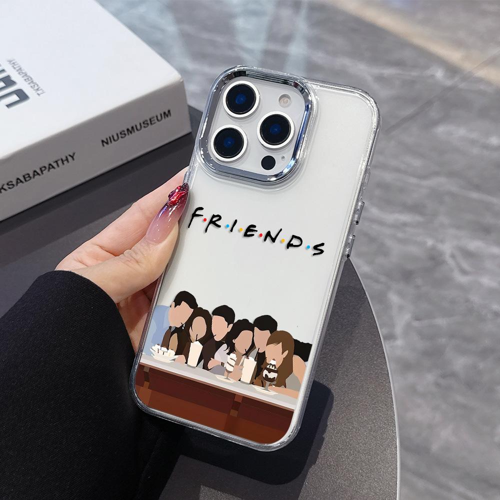 

Friends Hot TV Show Phone Case For iPhone 17 Air 16 e 15 14 13 12 11 Pro Max Plus SE 2020 2022 Transparent Soft Cover iPhone 14 Pro