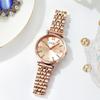 Trend Fashion Diamond Scale Steel Belt Ladies Watch Trend Waterproof Quartz Watch