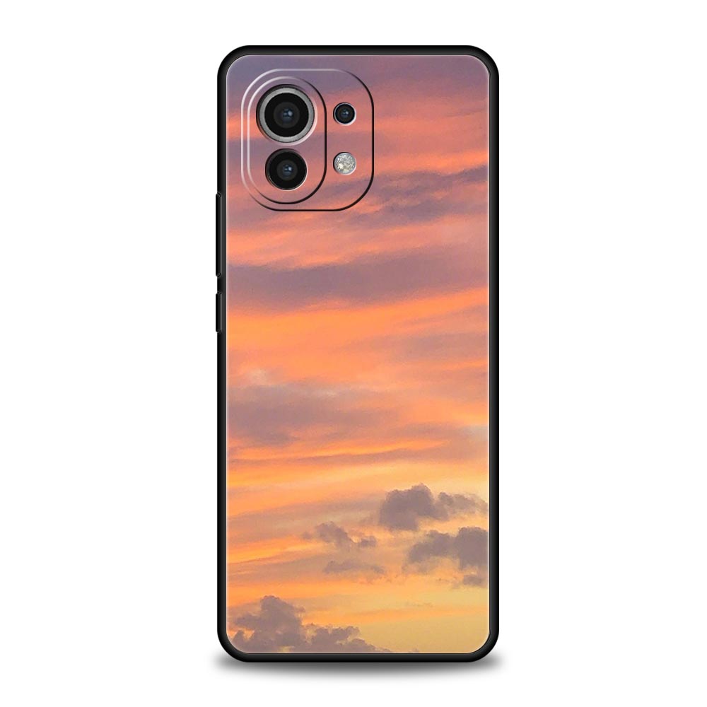 Cloud Summer Sunset Glow Phone Case For Xiaomi Mi 17 15T 15 14 14T 13T 12T Pro 12 13 Lite 5G 11T Poco X6 X7 X5 Pro Soft Cover