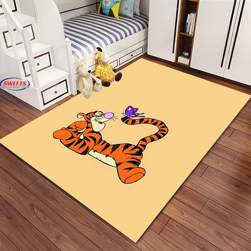 

1PC Winnie The Pooh Tigger Area Carpet, Living Room and Bedroom Rugs, Kid s Room Sofa Mat,Doormat Floor Anti-slip Rug, Kids Gift 40cm x 60cm