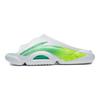 Li Ning Flash 8 Sandales Sliders Décontractées Antidérapantes Chaussures Homme Blanc Vert ABTS009-14