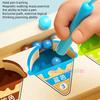Wooden Montessori Color Sorting Toy – Magnetic Bead Maze Learning Board For Early Education