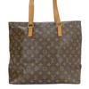 Used Tote Bag Cabas Mezzo M51151 Monogram/Nume Leather Brown Popular
