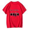 Funny Women's T-shirt Cool Cat Printed Summer Casual Loose Cool T Shirt O-Neck T-Shirt 2000s Vintage Summer Clothes Y2k Tops