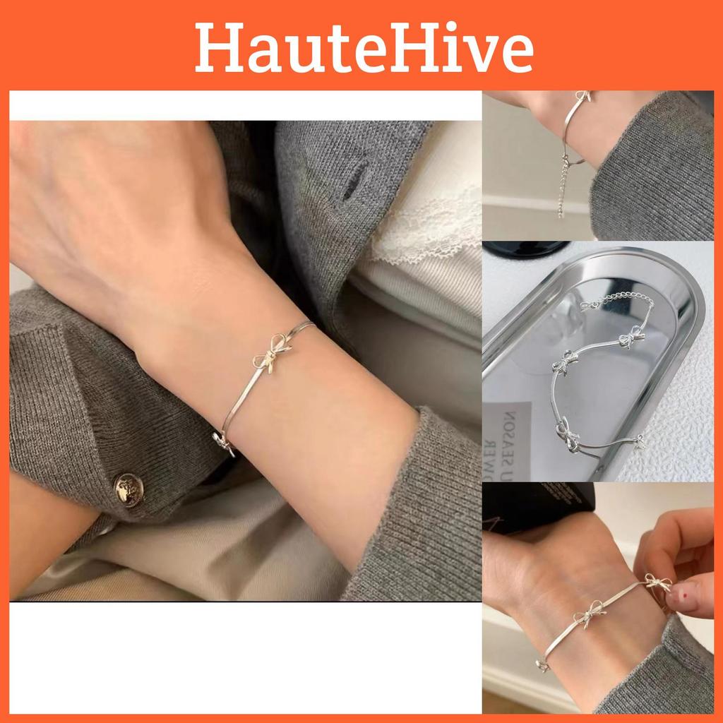 And Sophisticated Beautiful Copper Butterfly Chain Bracelet Sweet And Style Fresh