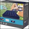 Large Double Velvet Mattress Bestway Soft 191×137×22 Navy Blue