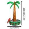 Albero di Cocco Gonfiabile da 180 cm, Accessorio per Bar, Secchiello per Ghiaccio Gonfiabile, Serie Hawaii, Palma, Buffet per Bevande Fredde, Giocattolo Gonfiabile da Spiaggia
