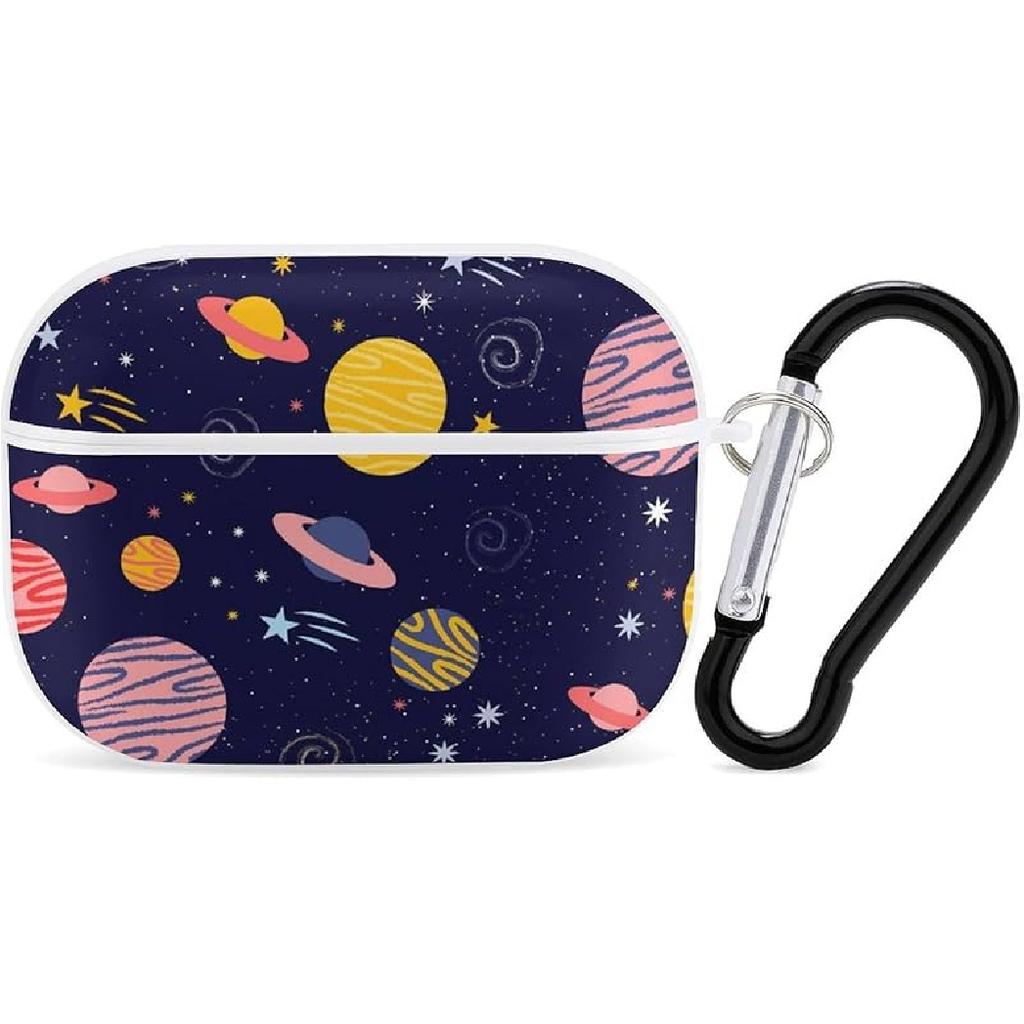 Honey-Bees-Wildflowers-Retro Compatible with AirPods Pro Case Cover,Shock-Proof PC Full Protective Cover Compatible for Airpods Pro,Supports Wireless