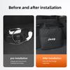 Car Storage Box Charging Gun Leather Bag Accessories For Jeep Grand Cherokee Wrangler JK Gladiator Compass Renegade Wagoneer AMU1