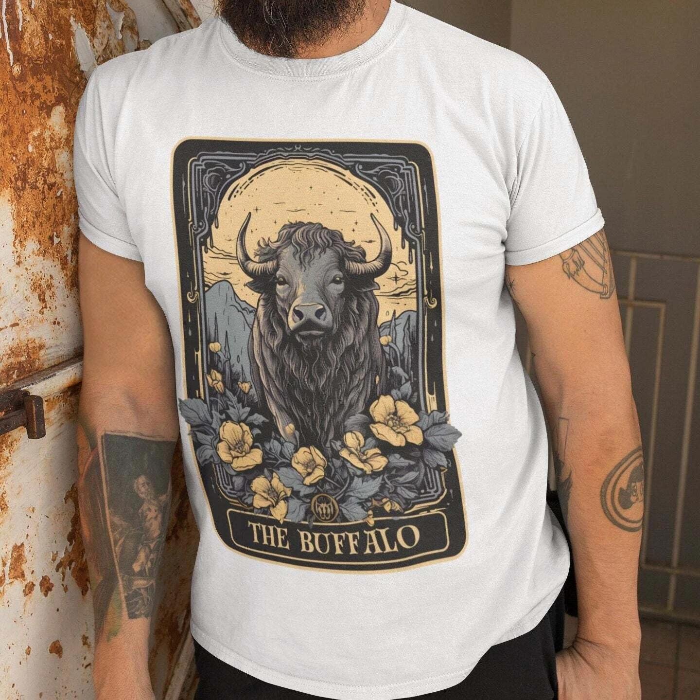 The Buffalo Tarot Card Shirt M