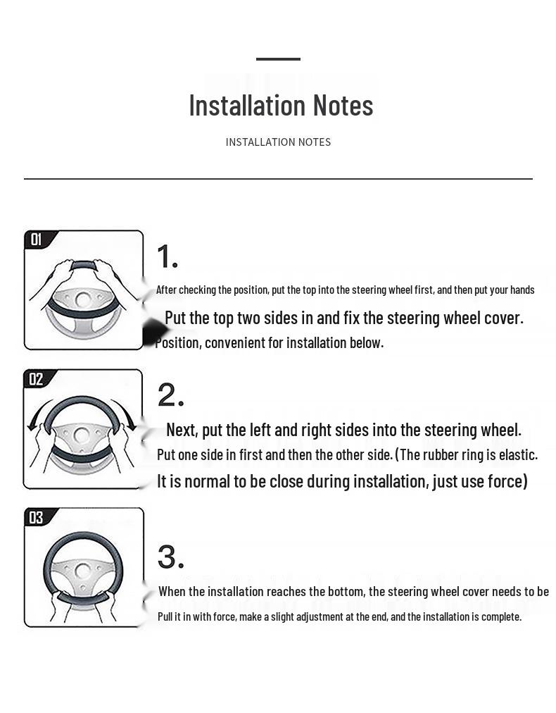 Genuine Leather Steering Wheel Cover for Changan UNIV, UNIK 2nd Gen, CS55 Plus, and Yida - Car Modification Accessory