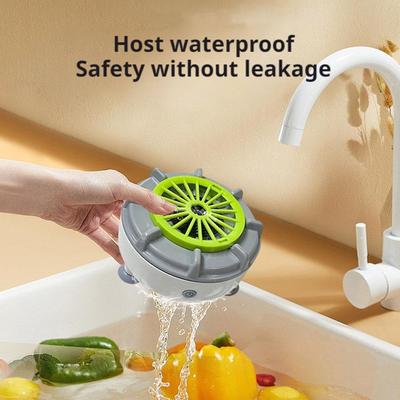 Automatic Fruit Vegetable Washing Machine Kitchen Produce Cleaning Machine, Vortex Water Flow, Odor-free And Visible Cleanliness