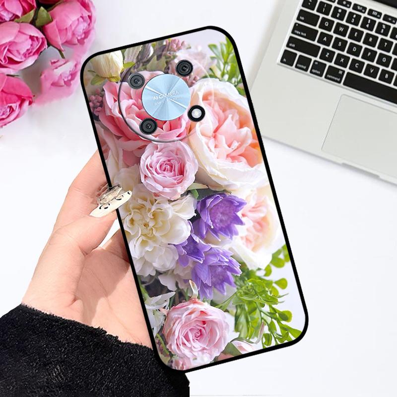 For Huawei Nova Y90 Case CTR-LX1 Cartoon Painted TPU Silicone Phone Cover For Huawei Enjoy 50 Pro Nzone 50 Pro Shockproof Bumper