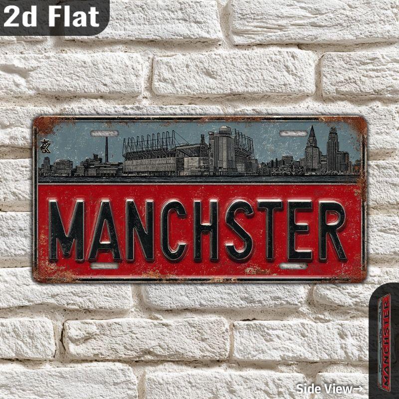 Retro Metal Aluminum Signs for Garage Yard Garden Cafe Bar Decor