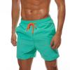 Sommer Herren Strandhosen Herren Vier-Punkt-Shorts Atmungsaktiv Lotusblatt Wasserabweisend Sportliche Freizeit-Hosen