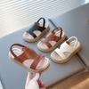 Kids Girls Sandals, Summer New Casual Beach Shoes, Soft Sole Fashion Trendy Anti-slip Toddler Shoes for Baby Girls