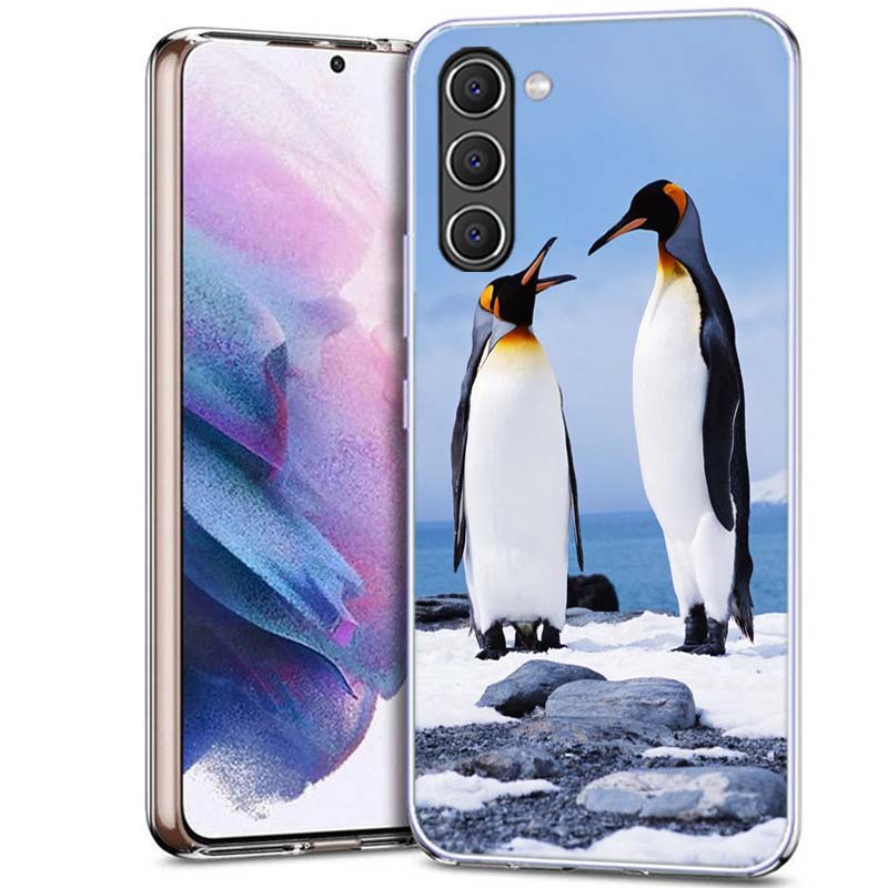 Pinguine Liebe am Nordpol Handyhülle für Samsung A54 A14 A24 A34 A17 A37 A57 A55 A35 A25 A15 A13 A23 A33 A53 A07 A05S A04S