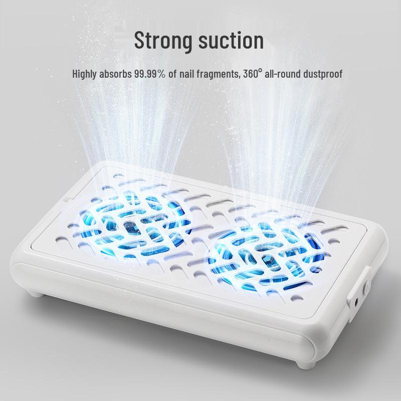High-Speed Turbo Stepless Manicure Dust Collector & Nail Grinder