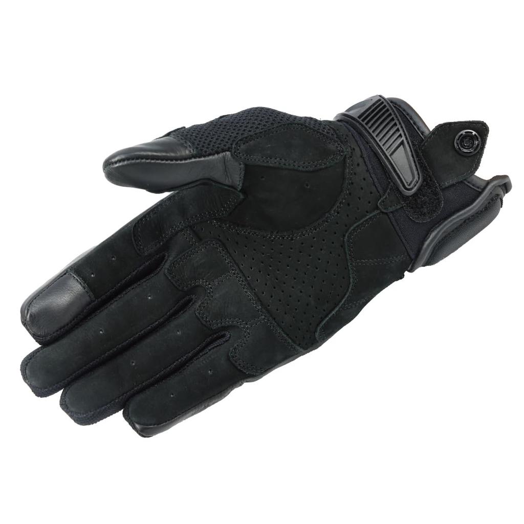 ROUGH & ROAD Motorcycle Gloves Jet Air Adventure Mesh Gloves Black/Red WL Women Women RR8426BK/RDL3