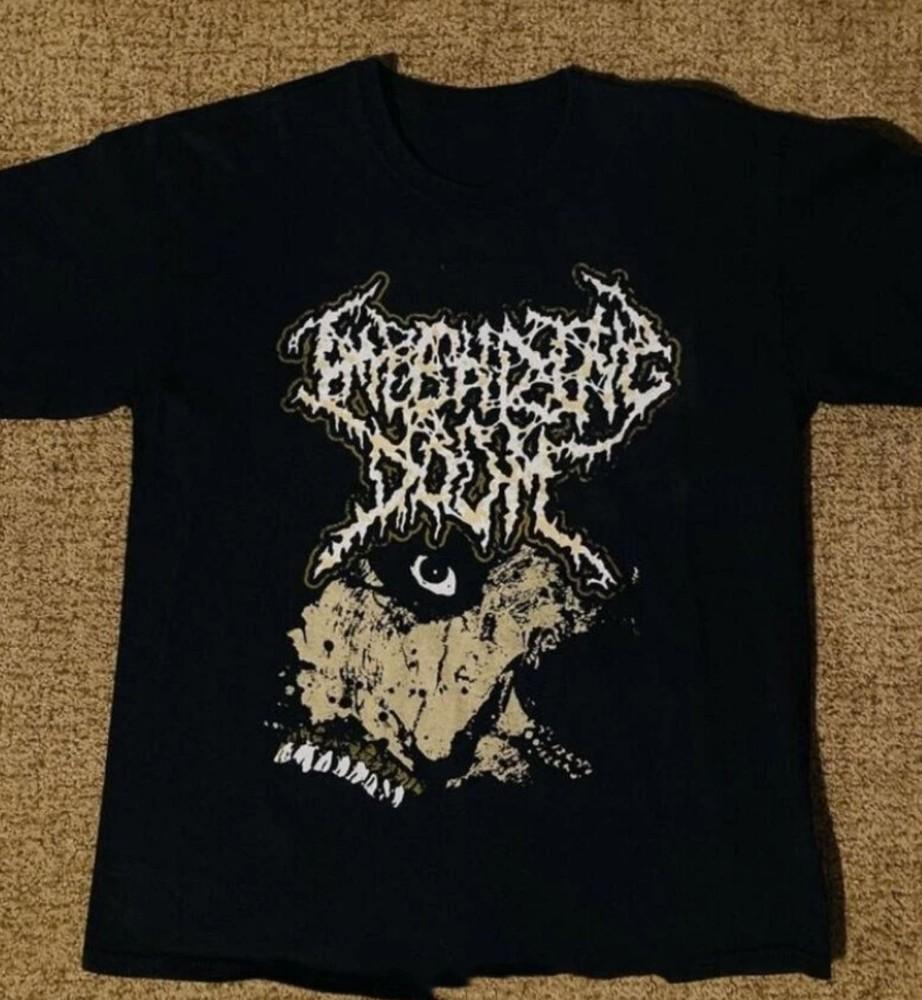 New Impending Doom Band Black Short Sleeve Shirt Unisex T-Shirt L