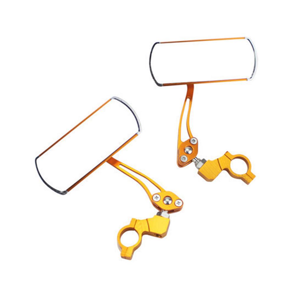 Handlebar Bike Mirror Bicycles Cycling Rear View Mirrors 360 Degree Adjustable Rotatable Handlebar Mounted Bike Mirror