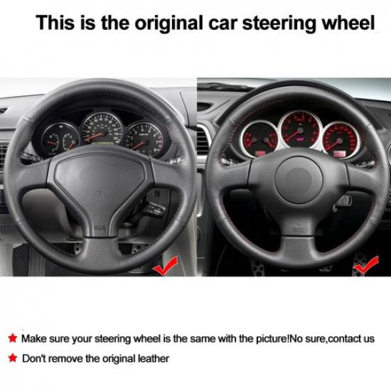 DIY Steering Wheel Cover For Subaru Forester 2005-2008 Impreza 05-07 (WRX STI)
