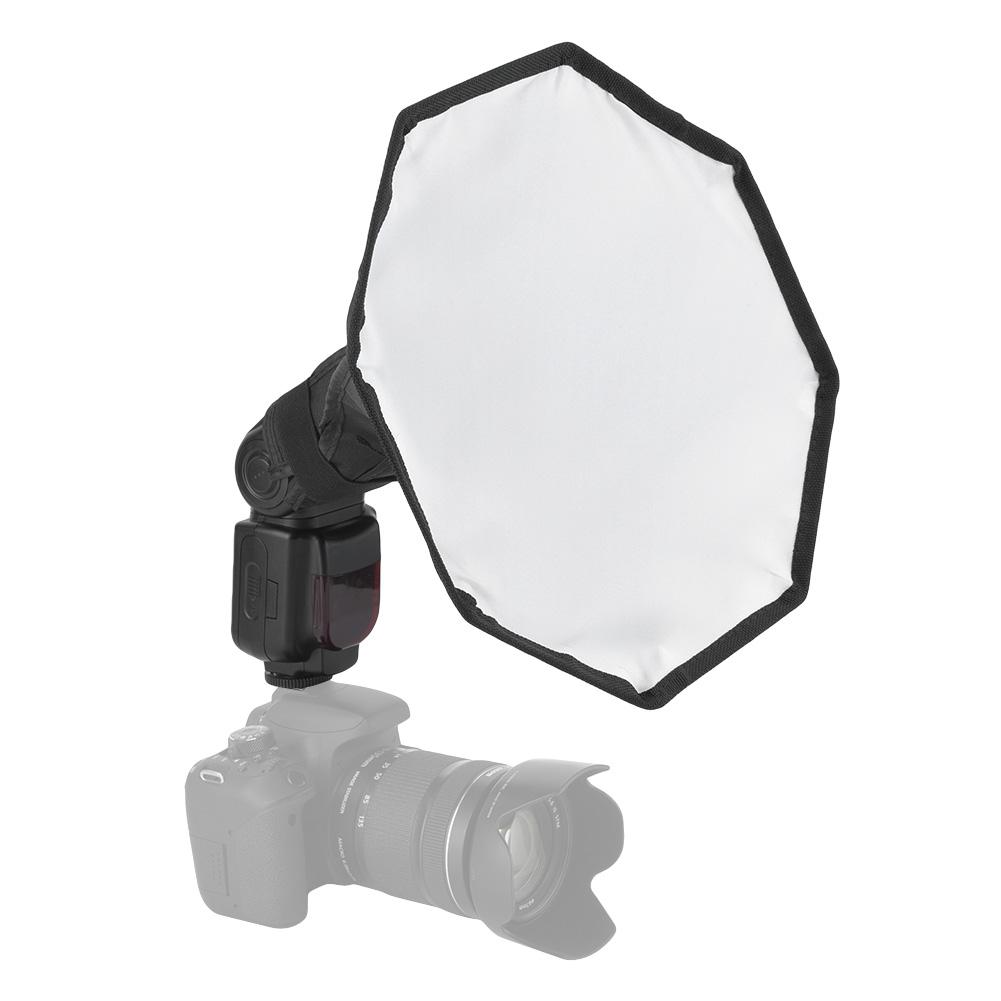 30cm Universal Mini Portable Softbox Diffuser for Flash Speedlite Speedlight
