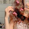 8 Stück Schleifenhaarspangen Kleine Haarspangen Rosa Haarnadeln Styling Haaraccessoires für Frauen Kinder Kleinkinder Mädchen