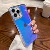 Gradient Rainbow Laser Phone Cases For Iphone 13 11 12 Pro Max Xs Max Xr X 7 8 Plus 13 Pro Transparent Soft Clear Acrylic Cover