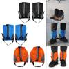Leg Covers for Mountaineering Wear Resistant with Shoelace Hook Sleeves Protection Running