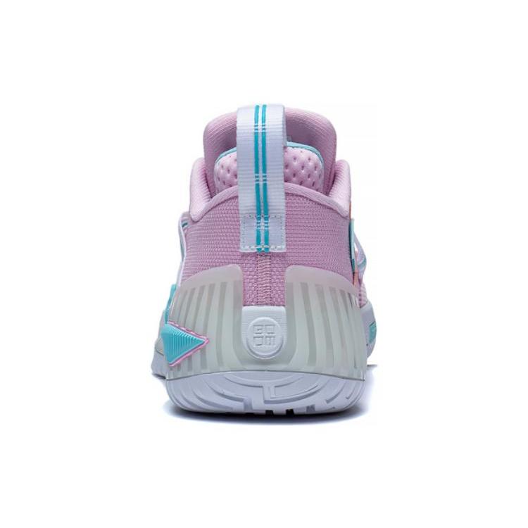 Li Ning Fury TPU Cushioning Support Low top Basketball Shoes Men's First Pink Lotus ABFT019-6