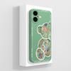 Cute Panda Case For iPhone 16 /16Plus/16Pro/16ProMax iPhone16+ Back Cover Sof Liquid Silicone Full Protection Bumper Funda Coque