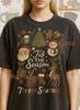 Tis The Season Shirt, 90s Vintage Retro Bootleg Tis The Season T-Shirt, Retro Christmas Graphic Tee, Holiday Aesthetic Fan Shirt