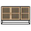 Sideboard Black 105 X 30 X 65 Cm Particleboard