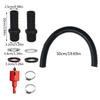Easy Install Rainwater Harvest Connector with 500mm flexible hoses Efficient Water Butt Connection for Water Storage