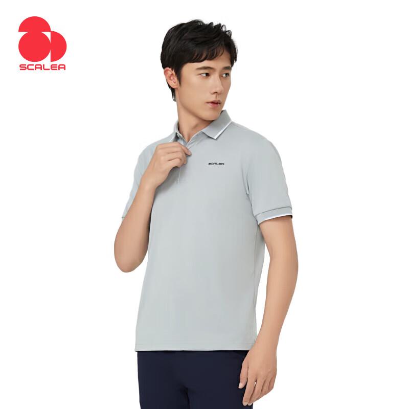 SCALER Men's Spring/Summer Quick-Dry Polo T-Shirt F4415005