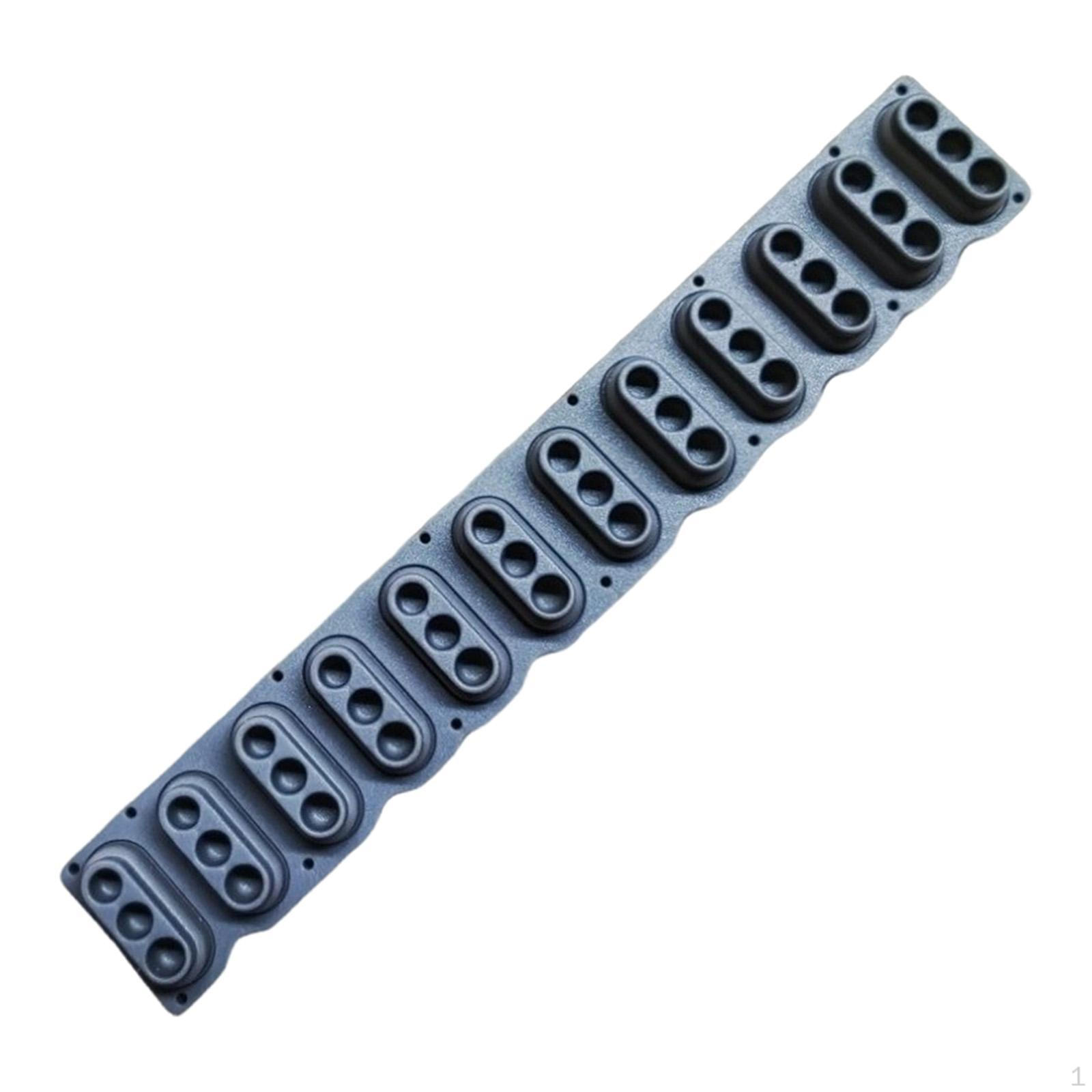 1 Piece Key Rubber Strip Silicone Conductive Keyboard Pad Piano Trigger Replacement 1 Piece