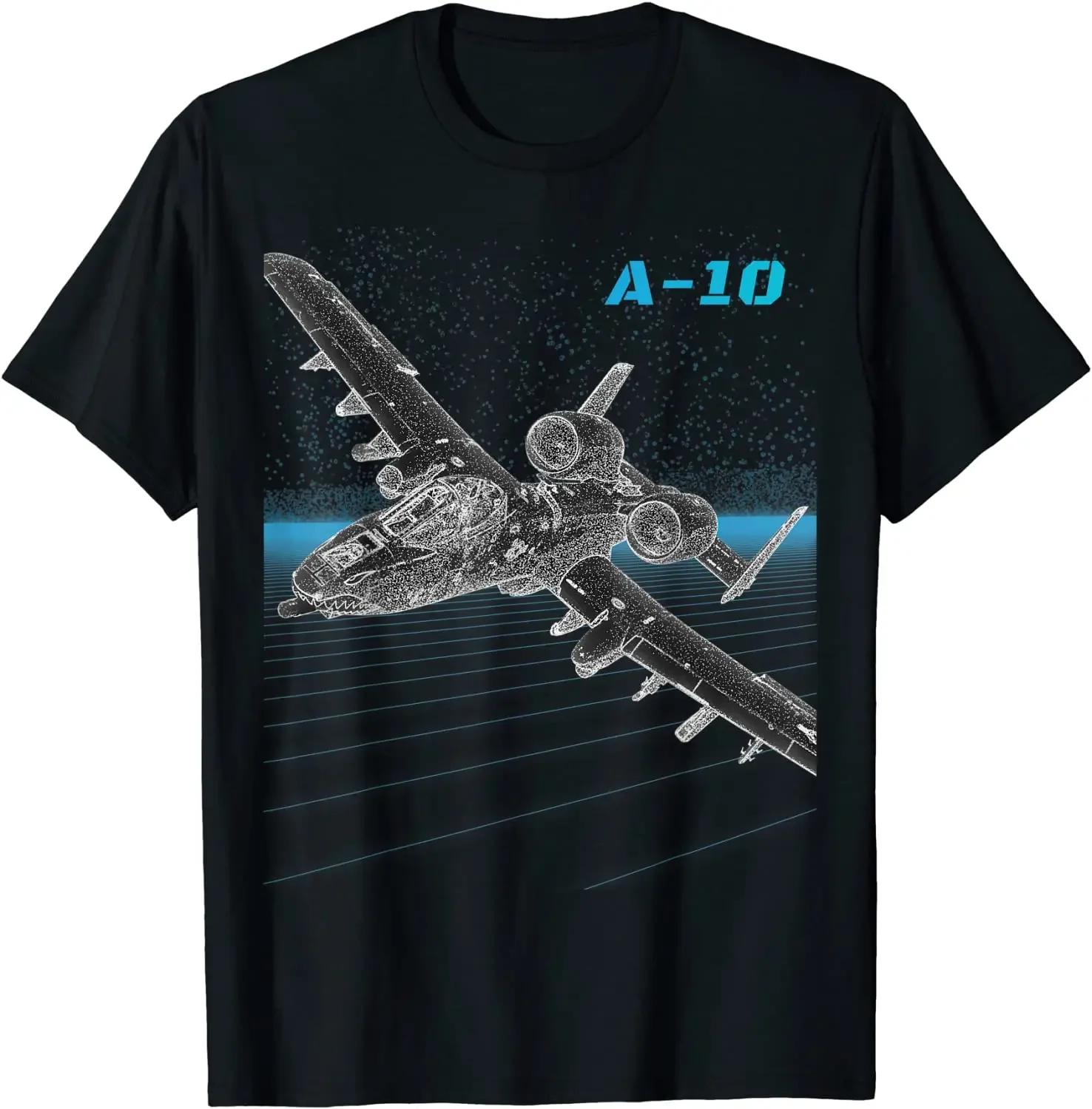 

A10 Thunderbolt II Warthog Attack Aircraft TShirt 100 Cotton ONeck Summer Short Sleeve Casual Mens Tshirt Size S3XL S