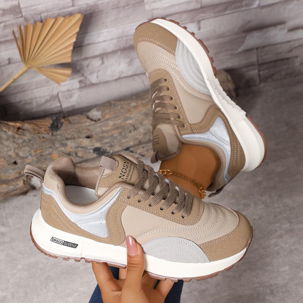 Sneaker Damen Laufschuh Stoßdämpfung und leicht 2025 Herbst neu Forrest Gump Mittelschüler Sportunterricht weiche Sohle