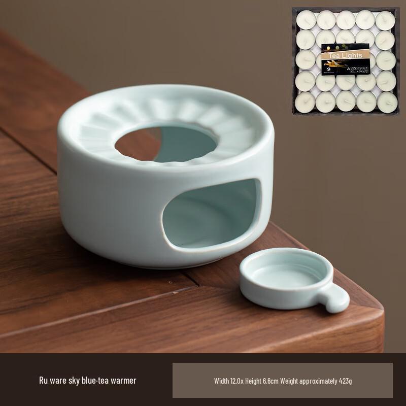 Ceramic Tea Warmer Stove Set