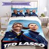 3pcs Ted Lasso Bedding Set Duvet Cover Closure Includes 1 Duvet Cover & 2 Pillowcases, Soft and Comfortable for All Seasons.