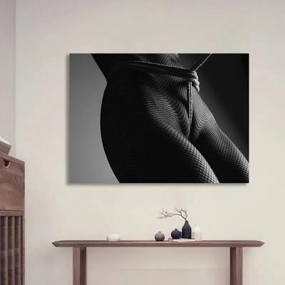 Poster de Metal 20x30cm Erótica Nu Sexo BDSM Shibari Arte