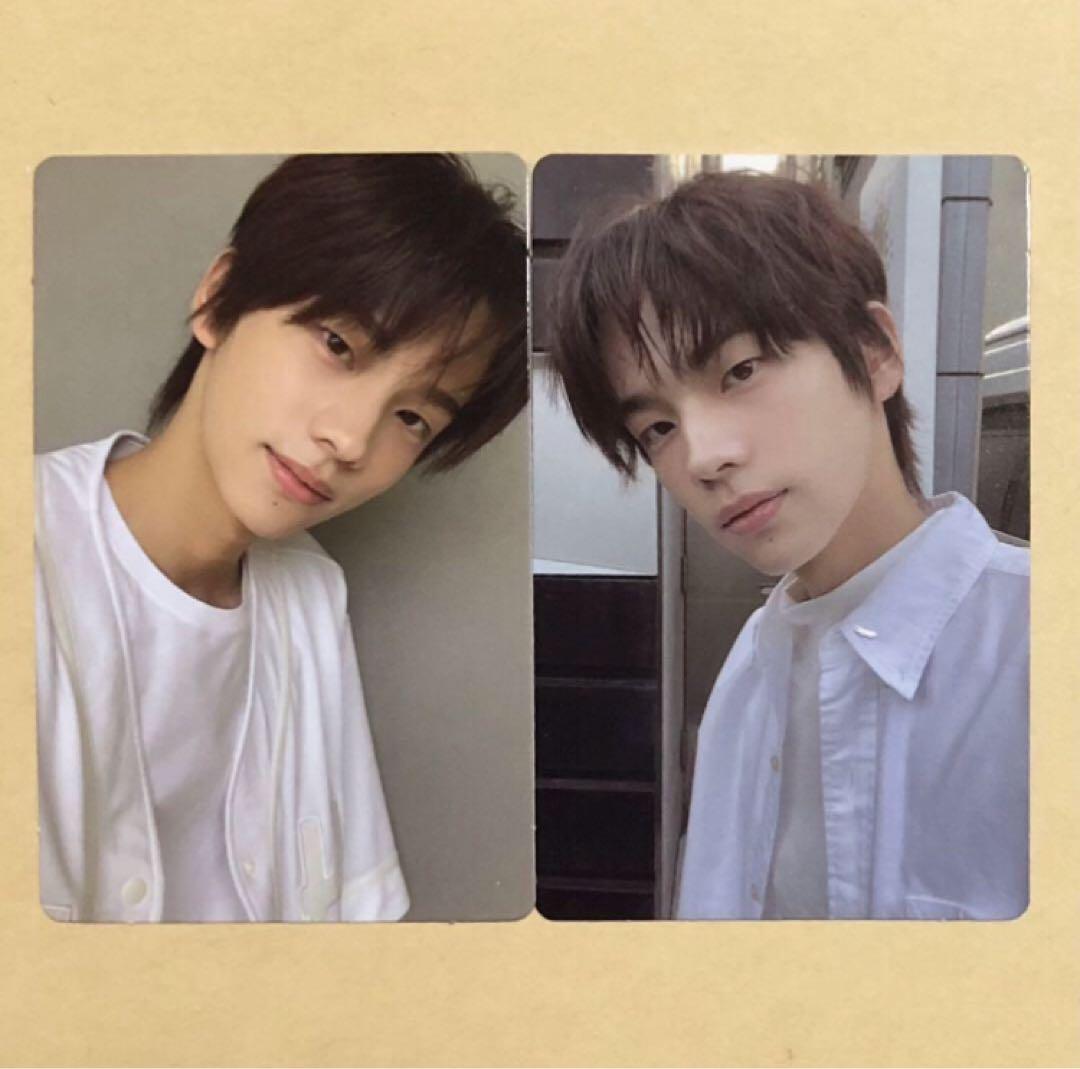 

[USED] TWS Sparkling Blue SHINYU Trading Card Set of 2