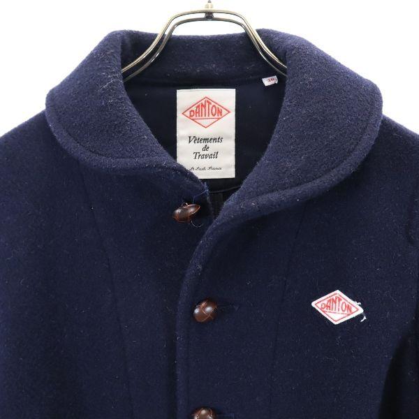 Danton Wool jacket 38 Navy system Women Used