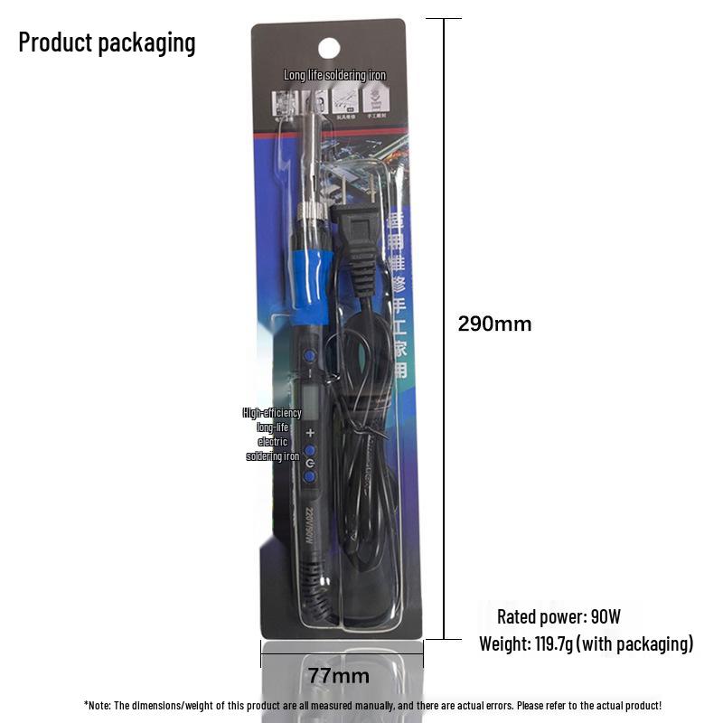 90W High-Power Electric Soldering Iron Set, Constant Temperature Welding Tool for Professional Repairs