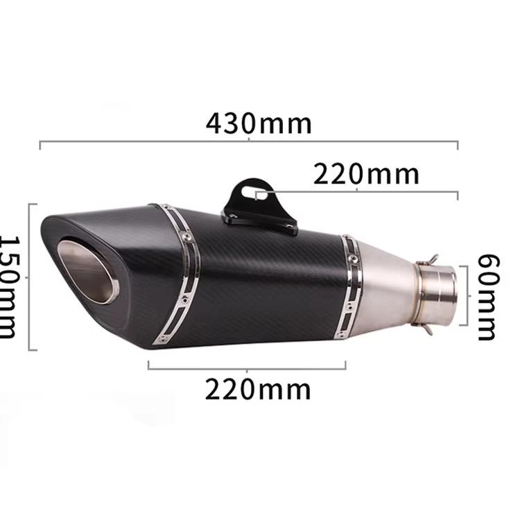 Yoshimura R11 60mm Modified Exhaust Tailpipe Muffler for S1000RR/CF Motorcycle