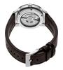 SEIKO Stainless Modern SSK013J1, Men's Presage, GMT, Mechanical, Automatic, Steel, Silver, Leather, WR, SSK013,